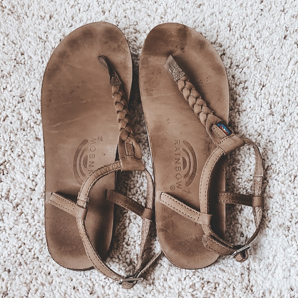 Size 8-8.5 RAINBOW SANDALS 🌵🏄🏼‍♀️ FREE shipping!